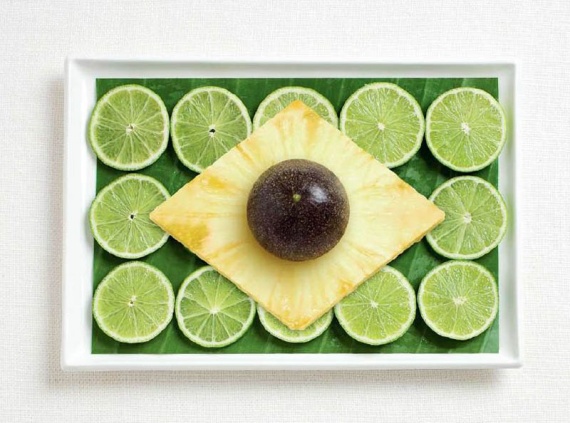 3 - Βραζιλία (φύλλα μπανανιάς, λάιμ, ανανάς, φρούτα του πάθους)