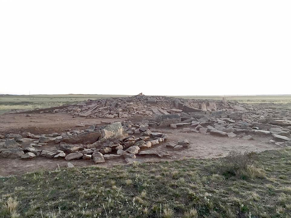 A Bronze Era pyramid found in Kazakhstan