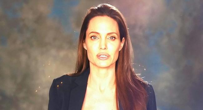 epa05637665 A handout video grab made available on 19 November 2016 by the International Criminal Court (ICC) showing Angelina Jolie on 16 November 2016 speaking on a video made for the ICC in support of the Office the Prosecutor’s (OTP)  launch of their new policy on children. ICC reports that Joile said that, 'We know we aren't giving the best to children.'  EPA/INTERNATIONAL CRIMINAL COURT / HANDOUT  HANDOUT EDITORIAL USE ONLY/NO SALES