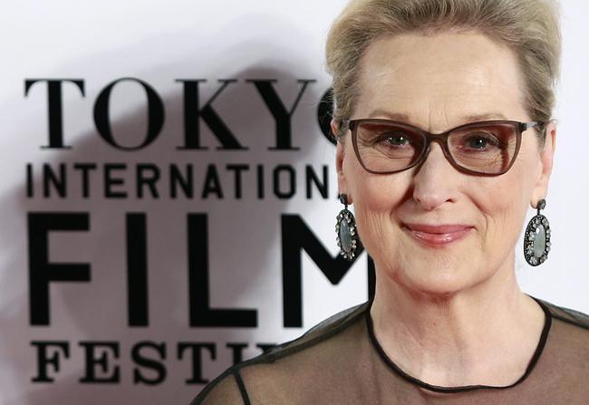 epa05602039 US actress Meryl Streep attends the red carpet event during the opening of the 29th Tokyo International Film Festival (TIFF), in Tokyo, Japan, 25 October 2016. The TIFF will show a variety of film screenings until 03 November.  EPA/YUYA SHINO